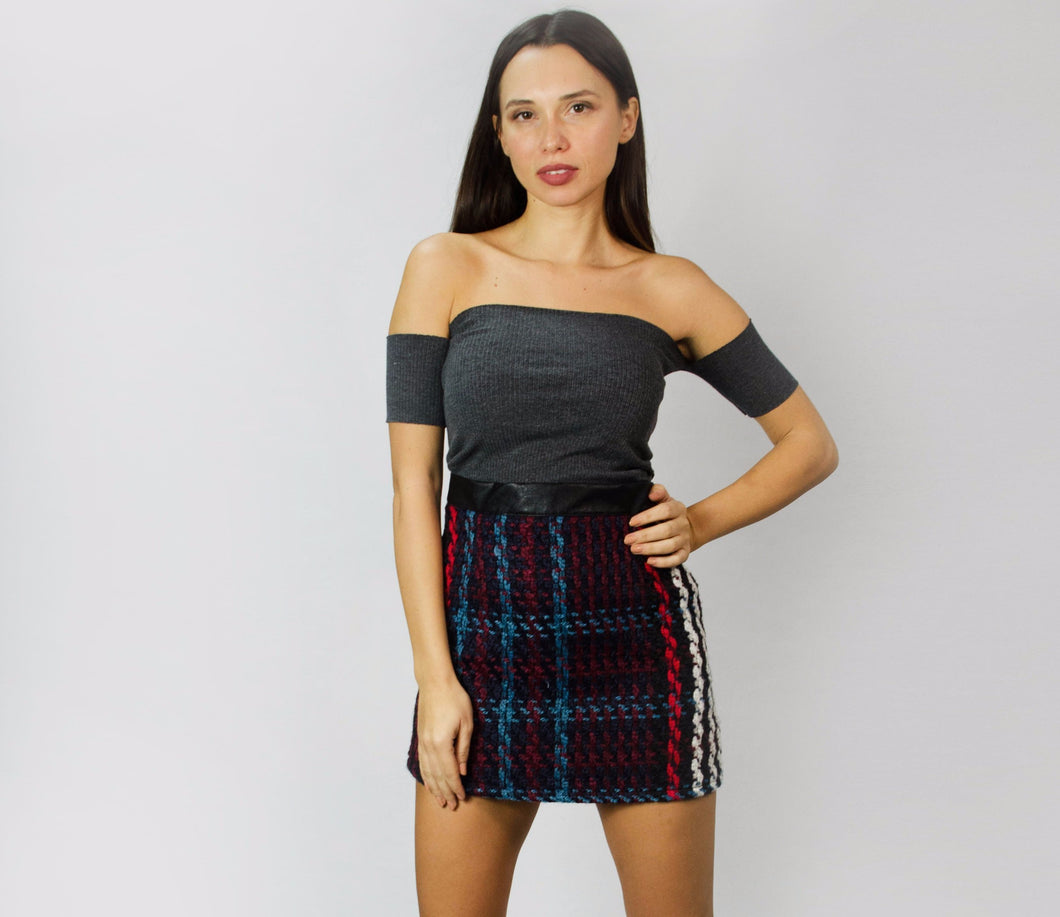 Scottish Short Skirt Blue