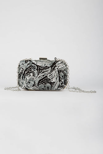 Evening Clutch Minaudiere Monochrome