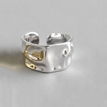 Load image into Gallery viewer, XIYANIKE 925 Sterling Silver Engagement Rings for Women Couple Trendy Irregular Geometric Handmade Jewelry Valentine&#39;s day Gifts