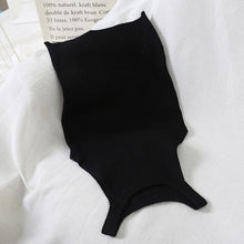 Load image into Gallery viewer, HELIAR Tops Women Crop Top Knitted Off shoulder Club Sexy Tank Tops Female Solid O-Neck Crop Top 2020 Summer Tops For Women