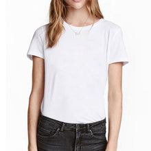 Load image into Gallery viewer, Short-Sleeved O-Neck Summer Top Short Sleeve Funny T Shirts Women Ulzzang Harajuku Tees Vogue Leaf Print Tshirt