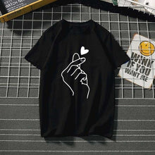 Load image into Gallery viewer, Women&#39;s t-shirt Harajuku love t shirt women feminina ladies Than heart ulzzang graphic t shirts women 2019 summer femme clothes