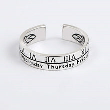 Load image into Gallery viewer, High Quality Fashion 925 Sterling Silver Geometric Layer Smile Face Adjustable  Rings For Women Wholesale Jewelry