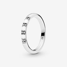 Load image into Gallery viewer, Authentic 925 Sterling Silver Princess Tiara Crown Sparkling Love Heart ,CZ Rings for Women Engagement Jewelry Anniversary