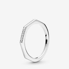 Load image into Gallery viewer, Authentic 925 Sterling Silver Princess Tiara Crown Sparkling Love Heart ,CZ Rings for Women Engagement Jewelry Anniversary