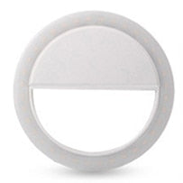 Load image into Gallery viewer, Selfie Ring Mobile Phone Clip Lens Light Lamp Litwod Led Bulbs Emergency Dry Battery For Photo Camera Well Smartphone Beauty