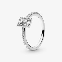 Load image into Gallery viewer, Trendy 925 Sterling Silver Ring Daisy Flower Signature Rings Women Engagement Anniversary Silver Jewelry