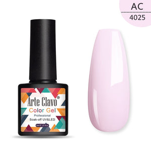 Arte Clavo 8ml Gel Polish No Wipe Top Coat UV LED Gel Varnish Semi Permanent Vernis Soak Off Nail Art UV Gel Nail Polish