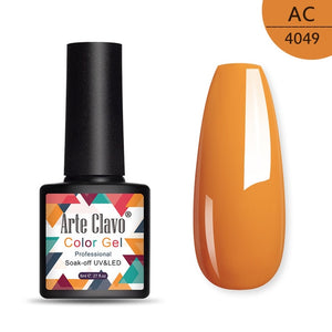 Arte Clavo 8ml Gel Polish No Wipe Top Coat UV LED Gel Varnish Semi Permanent Vernis Soak Off Nail Art UV Gel Nail Polish