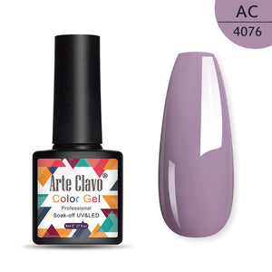 Arte Clavo 8ml Gel Polish No Wipe Top Coat UV LED Gel Varnish Semi Permanent Vernis Soak Off Nail Art UV Gel Nail Polish