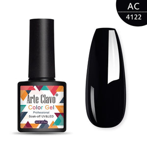 Arte Clavo 8ml Gel Polish No Wipe Top Coat UV LED Gel Varnish Semi Permanent Vernis Soak Off Nail Art UV Gel Nail Polish