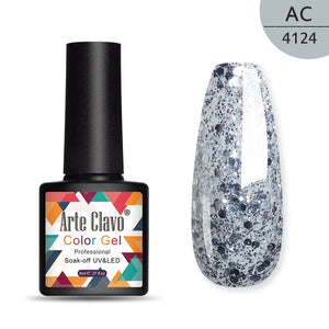 Arte Clavo 8ml Gel Polish No Wipe Top Coat UV LED Gel Varnish Semi Permanent Vernis Soak Off Nail Art UV Gel Nail Polish