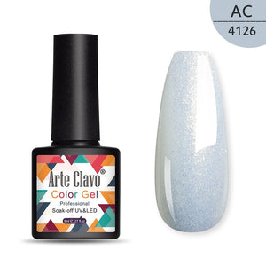 Arte Clavo 8ml Gel Polish No Wipe Top Coat UV LED Gel Varnish Semi Permanent Vernis Soak Off Nail Art UV Gel Nail Polish