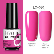 Load image into Gallery viewer, LILYCUTE 7ml Nail Gel Polish Semi Permanent Gel Varnish Base Top Coat UV LED Gel Varnish Soak Off Nail Art Gel Nail Polish