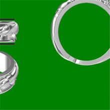 Load image into Gallery viewer, S925 Sterling Silver Prevent Allergy Never Fade Love Pairs Rings Golden Fine Hollow Home Nest Stone Woman Man Couple Rings Lover