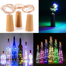 Load image into Gallery viewer, Battery-powered cork bottle light 1m / 2m DIY LED light bar light birthday party wine bottle stopper light bar (without battery)