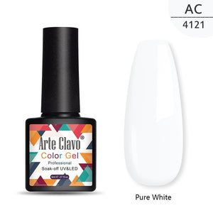 Arte Clavo New 115 Colors 8ml Painting Nail Gel Varnish Gel Nail Polish Set Manicure Top Base Coat Hybird Design Nail Art Primer