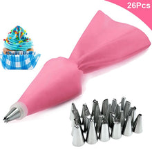 Load image into Gallery viewer, 100/50/20 PCS Disposable Pastry Bag S/M/L Size Confectionery Bags For Cake Fondant Decorating Kitchen Baking Piping Bag Tools