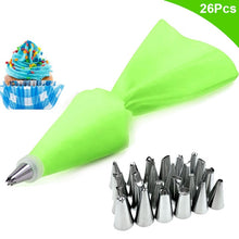 Load image into Gallery viewer, 100/50/20 PCS Disposable Pastry Bag S/M/L Size Confectionery Bags For Cake Fondant Decorating Kitchen Baking Piping Bag Tools