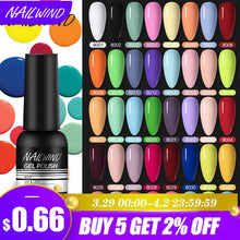 Load image into Gallery viewer, NAILWIND Nail Polish 8ml Hybrid Varnish Manicure Art Semi Permanent Need UV LED Nail Art Base Top Coat Gel Nail Polish