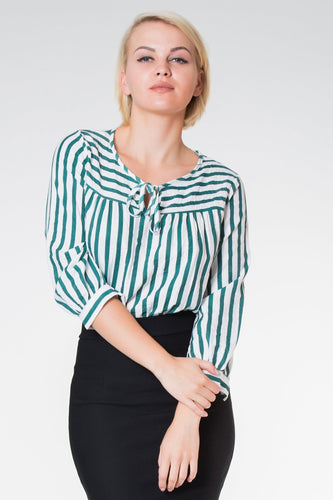 Elle Stripe Blouse