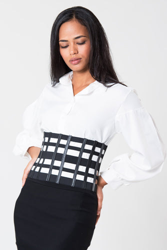 Cut Out Cage Waist Belt